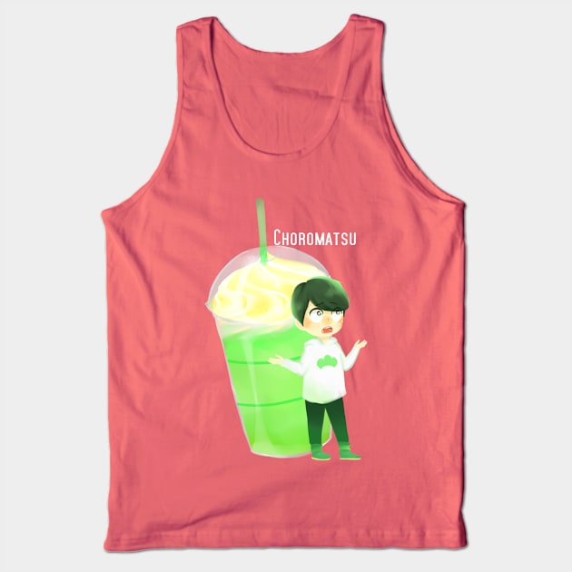 Matsuno-bucks Choromatsu Green-tea frappe Tank Top by shootingstarsaver@gmail.com